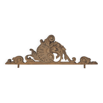 Louis XV style pediment