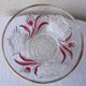 Glass or crystal salad bowl