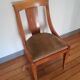 Art deco gondola chair