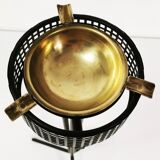 Cendrier de sol moderniste ajouré, Allemagne, années 1970