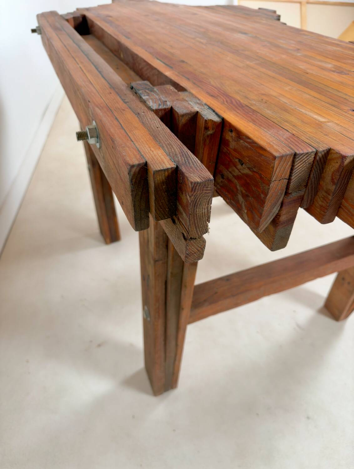 Designer desk, console table and matching stool