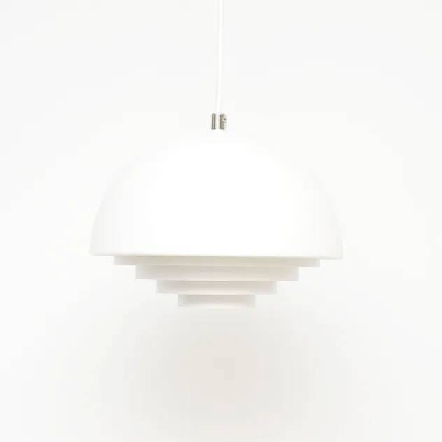 White Scandinavian lamp, 1990s