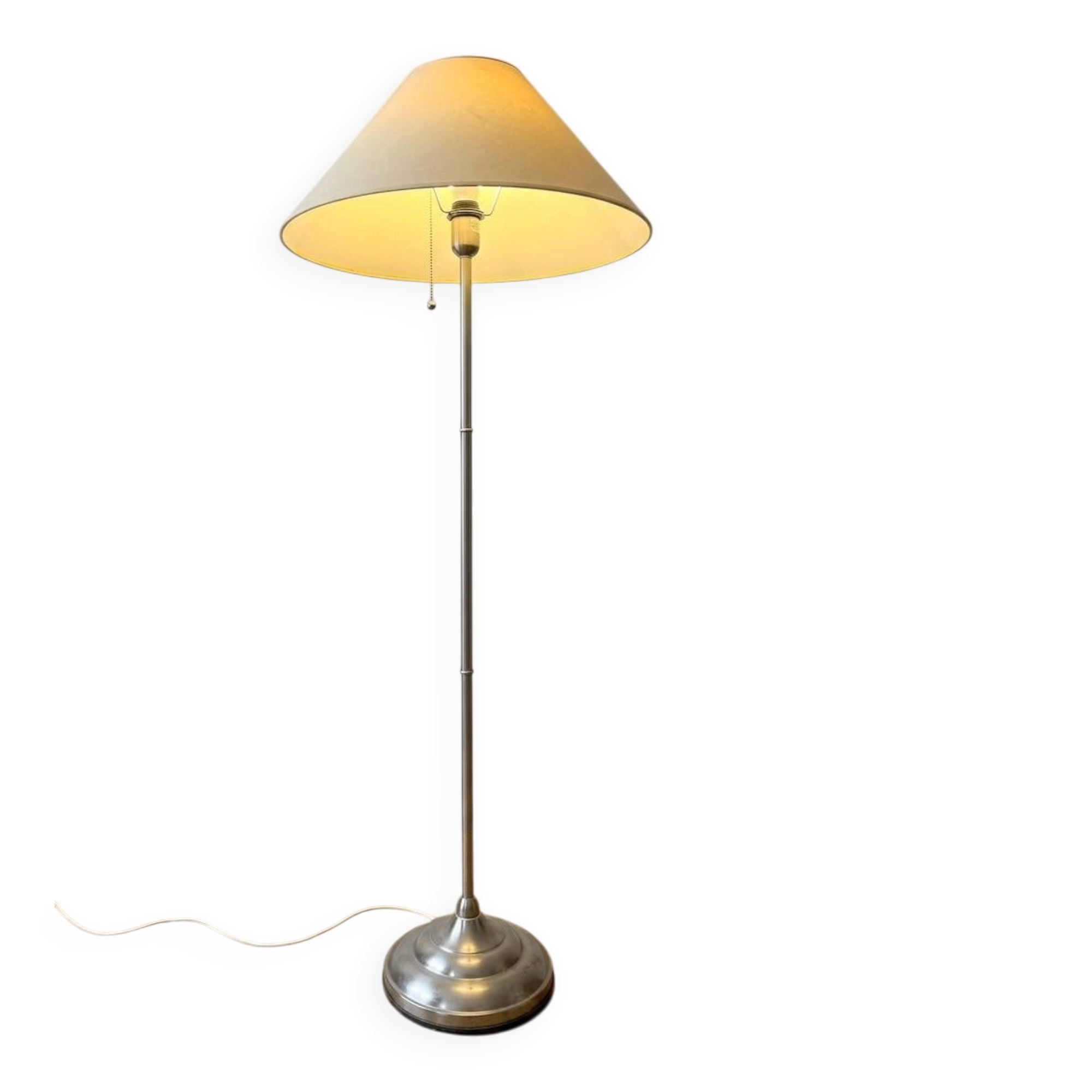 Metal floor lamps