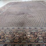 Tapis Seraband indien vintage en laine fait main – 170 x 237 cm - 1C1034