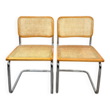 Paire de chaises Cesca Marcel Breuer Made in Italy