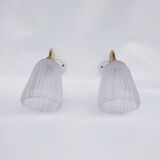 Antique art deco wall lights