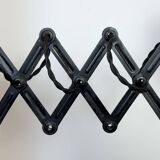 Black Industrial Bauhaus Scissor Wall Lamp from Kaiser Idell, 1930s
