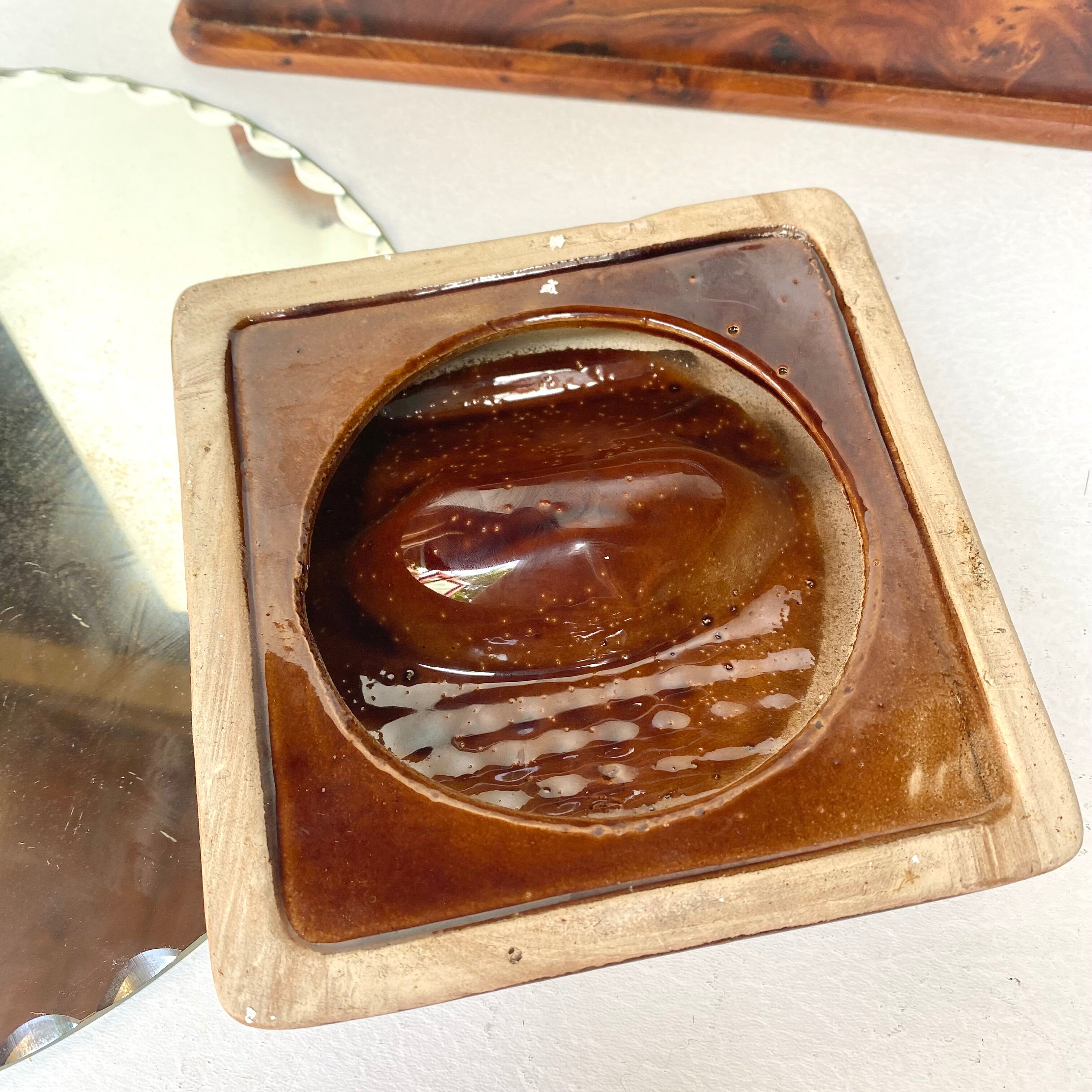 Hermès advertising ashtray