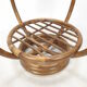 Italian bamboo coffee table, 1980s
