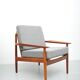 Vintage teak armchairs by Glostrup, 1950s