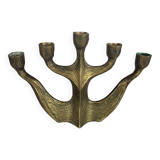 Brutalist - Horst Dalbeck - bronze- candlestick- Duitsland - 1950-1970