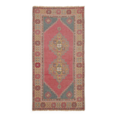 Turkish Vintage Anatolian Rug 115 cm x 219 cm