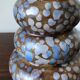 Speckled ceramic vase, Belgium, circa 196O.