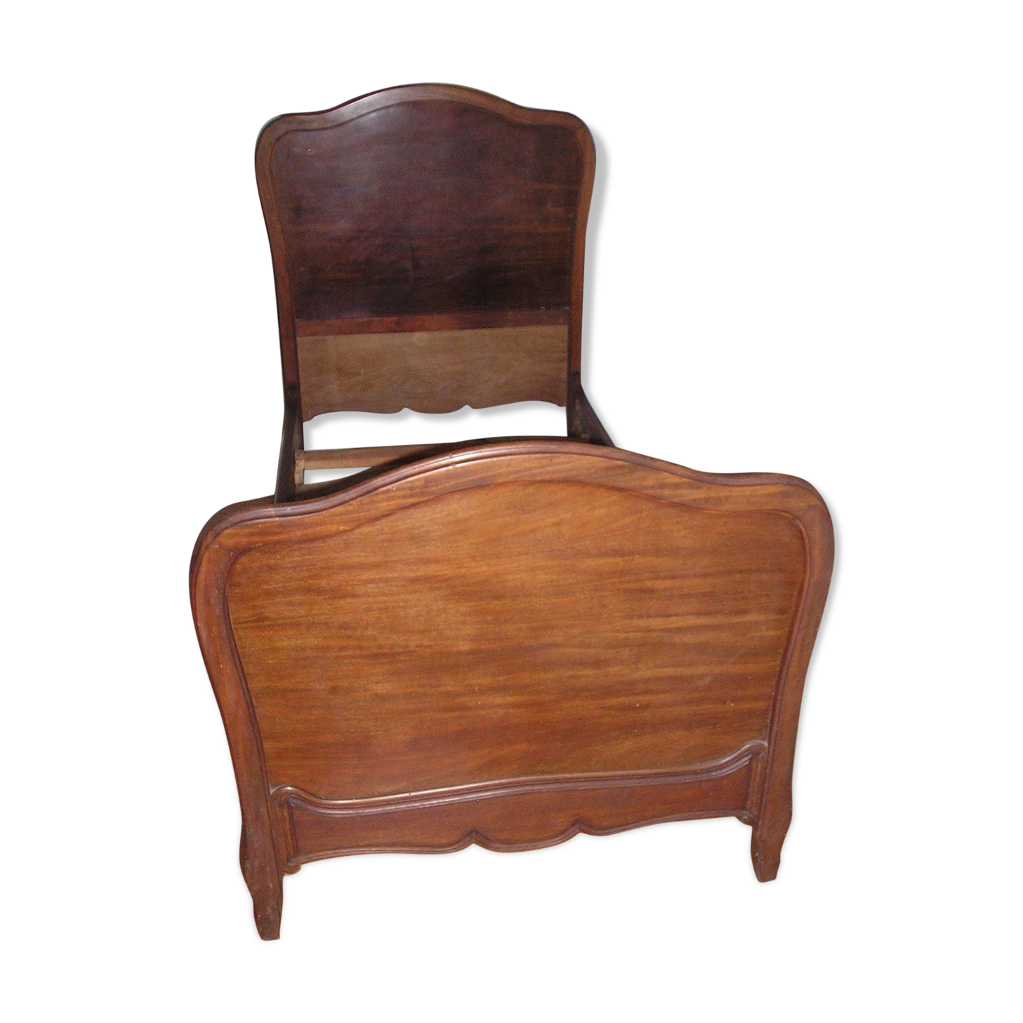 Old mahogany bed wood 190 x 85