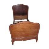 Bois de lit en acajou ancien 190 x 85
