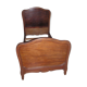 Antique mahogany bed frame 190 x 85
