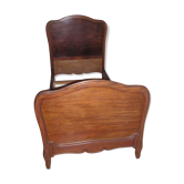 Antique mahogany bed frame 190 x 85