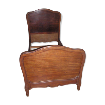 Antique mahogany bed frame 190 x 85