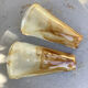 2 appliques verre soufflé Murano