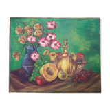 Tableau peinture nature morte provençale