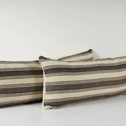 Lot de 2 housses de coussin kilim vintage 41x102 cm