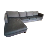 Grey shaped sofa