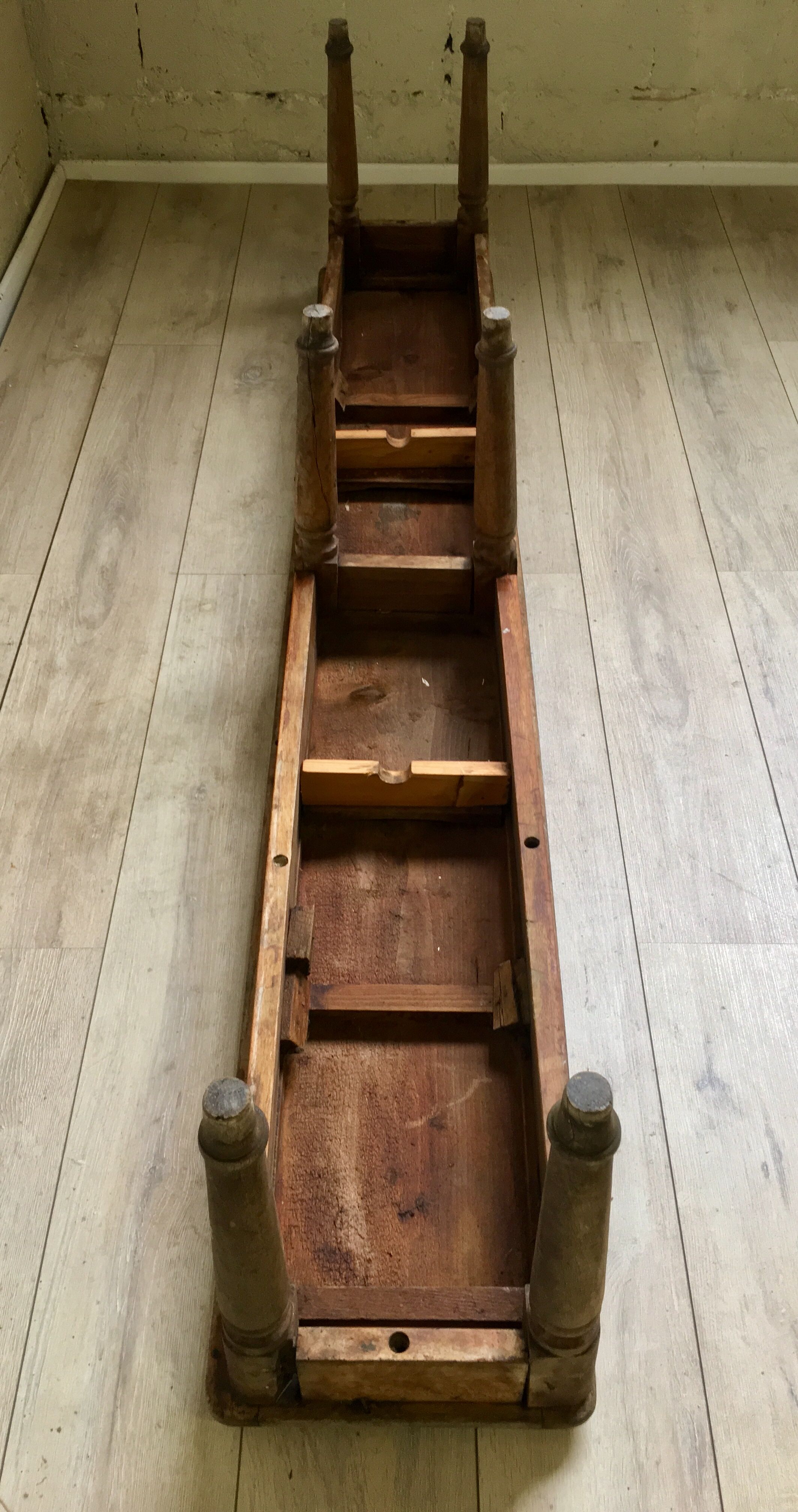 Former oak bench, 1900