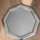 Miroir octogonal en verre années 70
