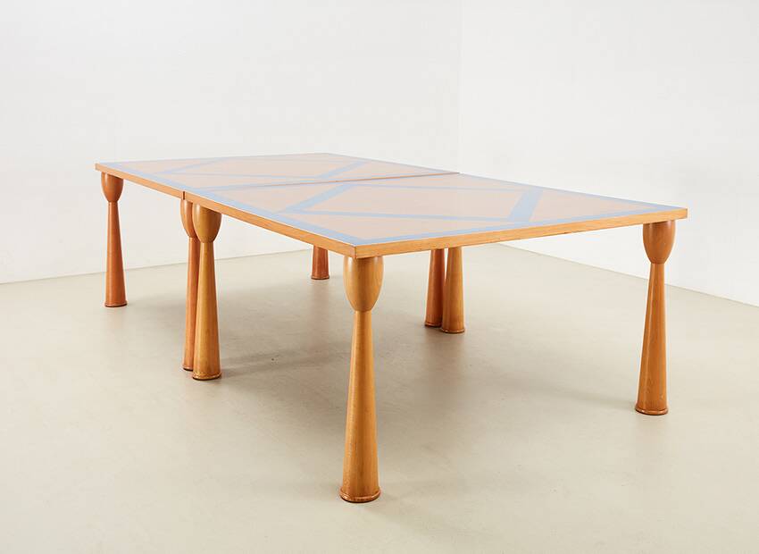 Ettore Sottsass Filicudi Dining Table for Zanotta Italy 1993