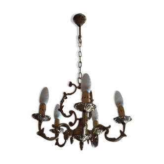 Bronze chandelier