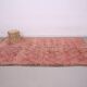 Pink Vintage Moroccan Rug 204 x 340 cm - Berber Wool Rug - Handmade Rug Boh