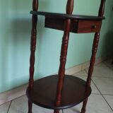 Telephone extra cabinet, wooden, 3 trays, 1 drawer