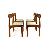4x vintage Danish chairs