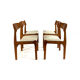 4 chaises danoises vintage