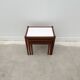 Scandinavian nesting tables in rosewood and formica, 1970.