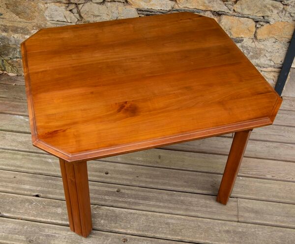 Table merisier années 1950