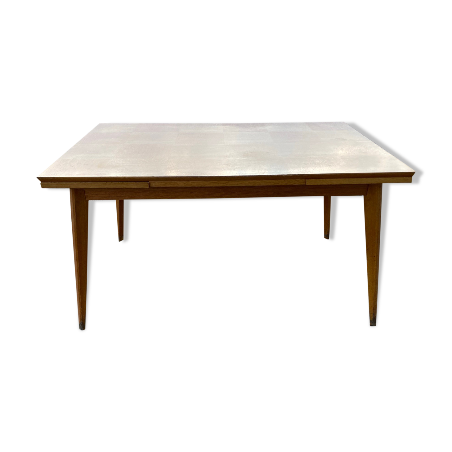 Vintage table in oak veneer