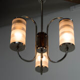 Art deco chandelier, czechoslovakia, 1930s