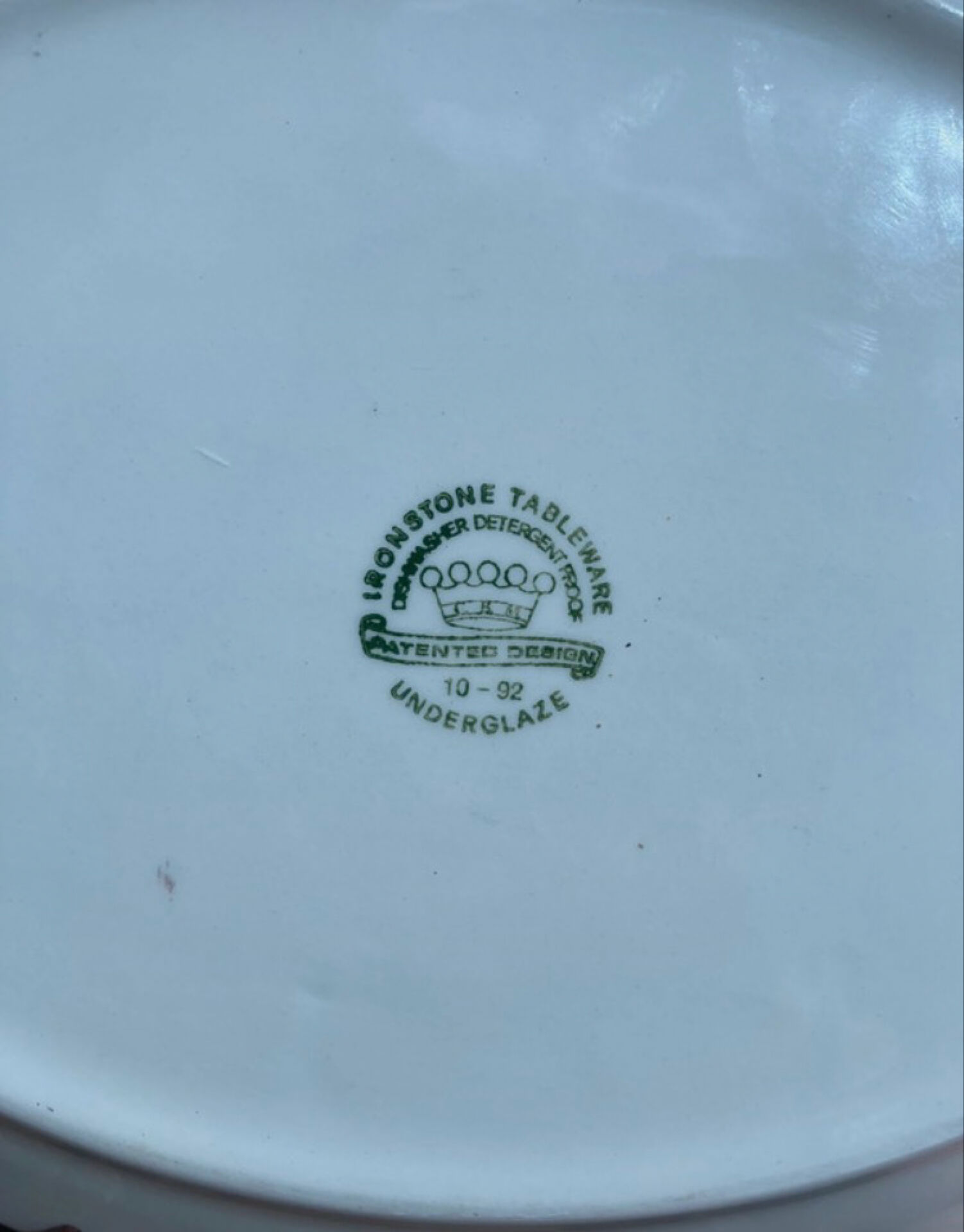 Plat de service Terre de Fer