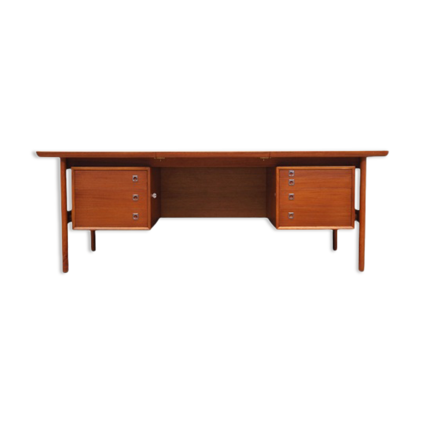 Mahogany desk, Danish design, 1960s, designer: Arne Vodder, production: Sibast