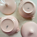 Set tureen and vegetable Sarraguemines Digoin