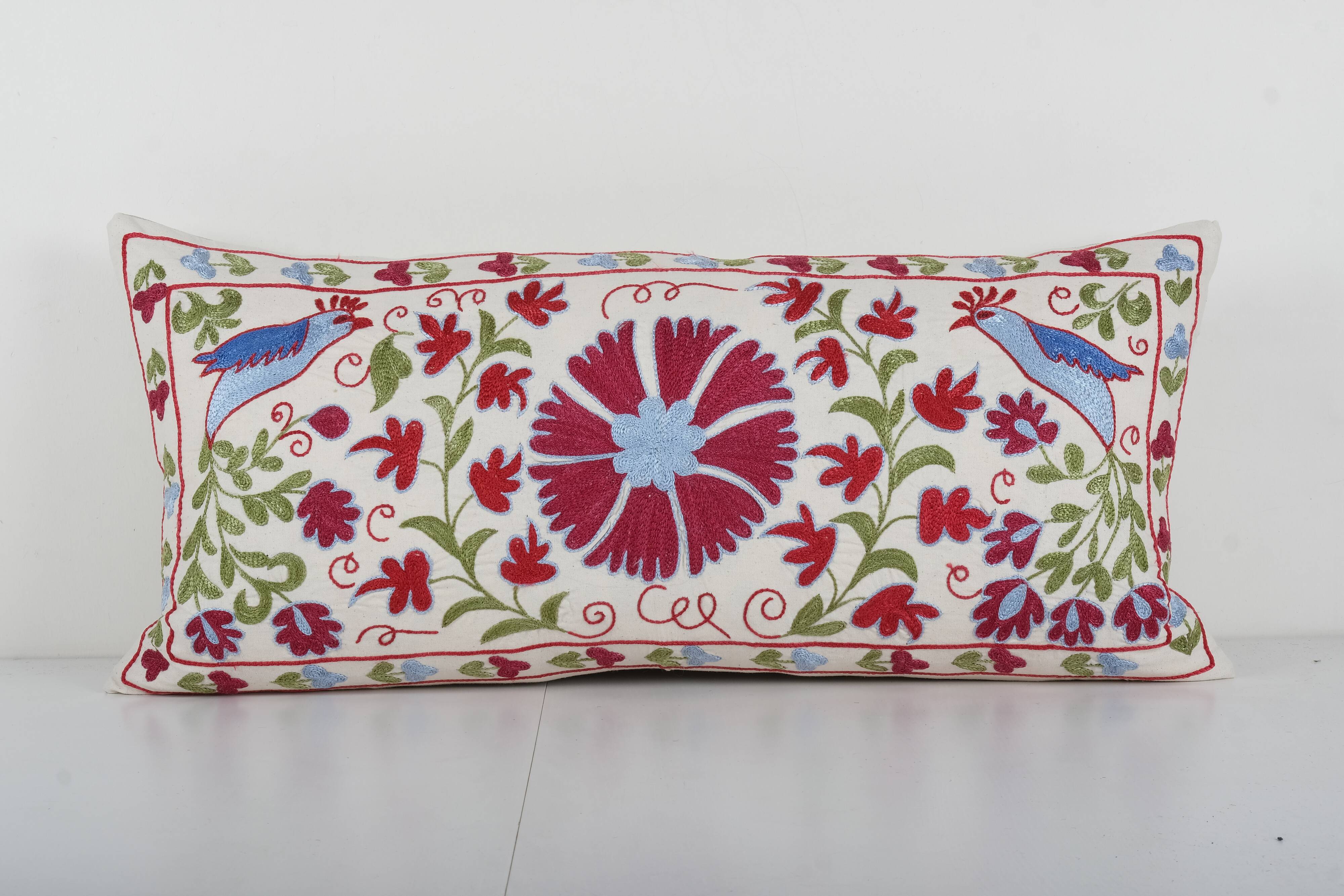 Housse d’oreiller turque Suzani