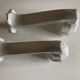 Pair of porcelain wall lights 1950 bathroom