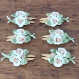Flower and wheat ear knife holder