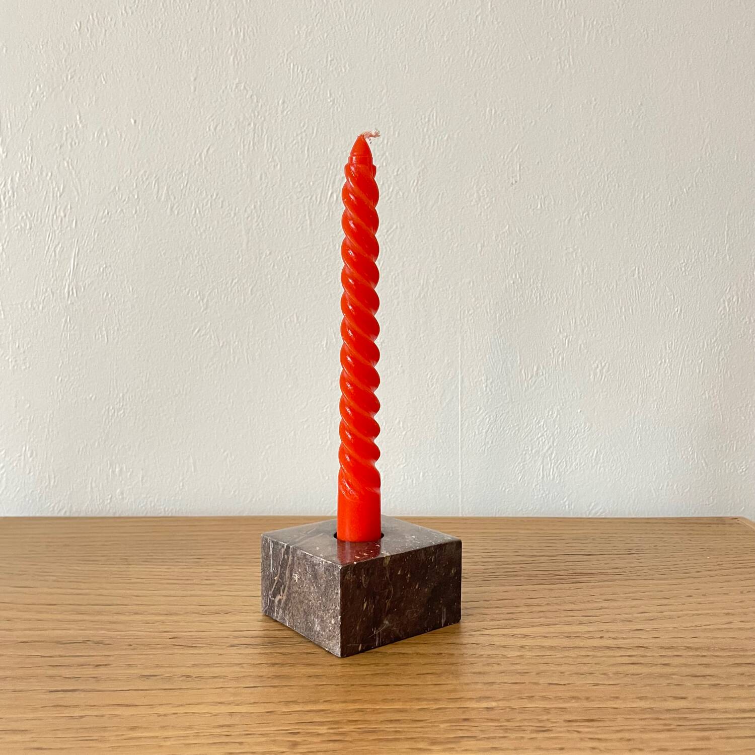 Marble candle holder