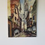 Painting on canvas