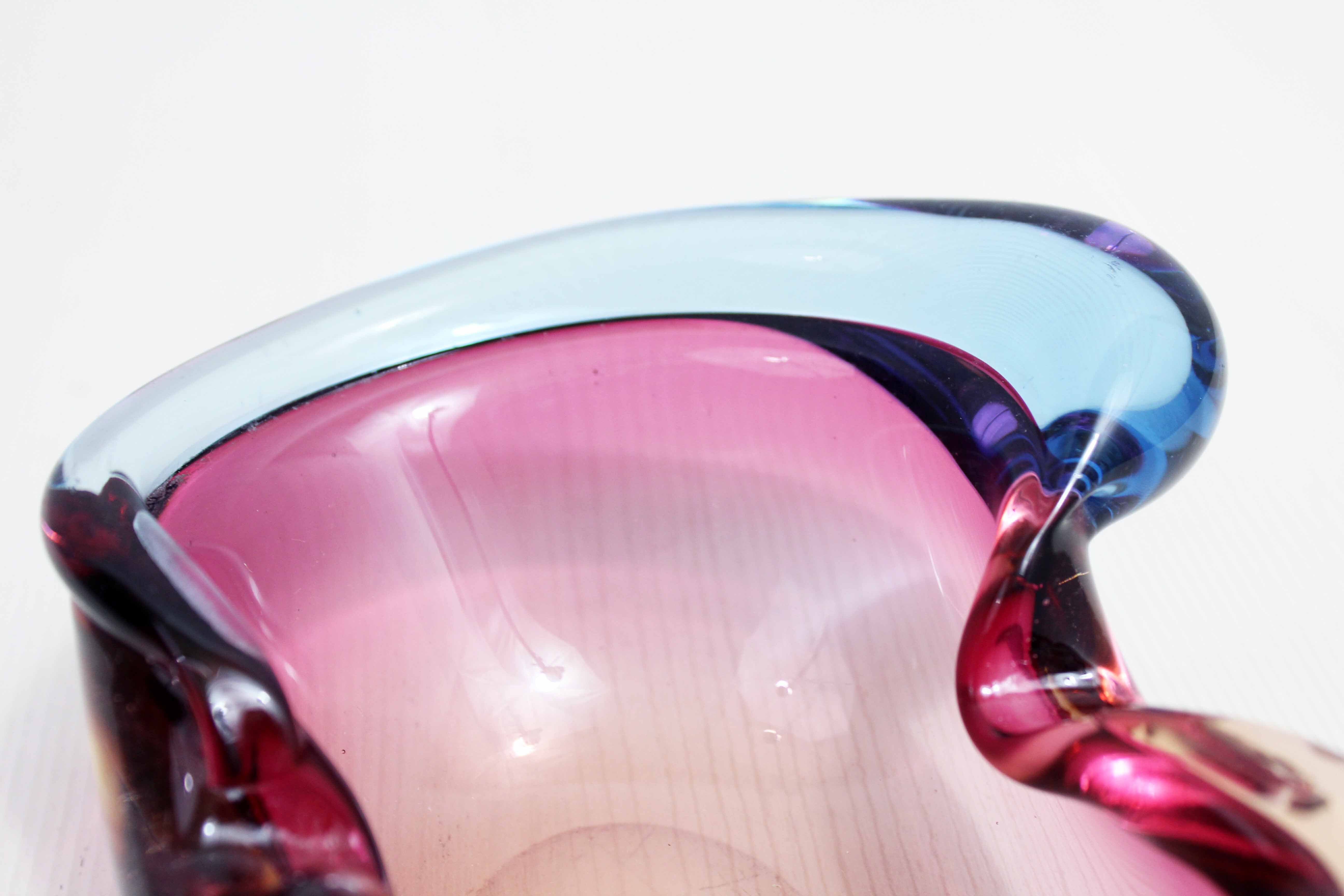 Trinket bowl of Murano glass