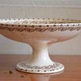 Coupe à fruits grand modèle de la faïencerie Clarefontaine, LG, collection Turin.