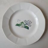 Plat rond Digoin Sarreguemines