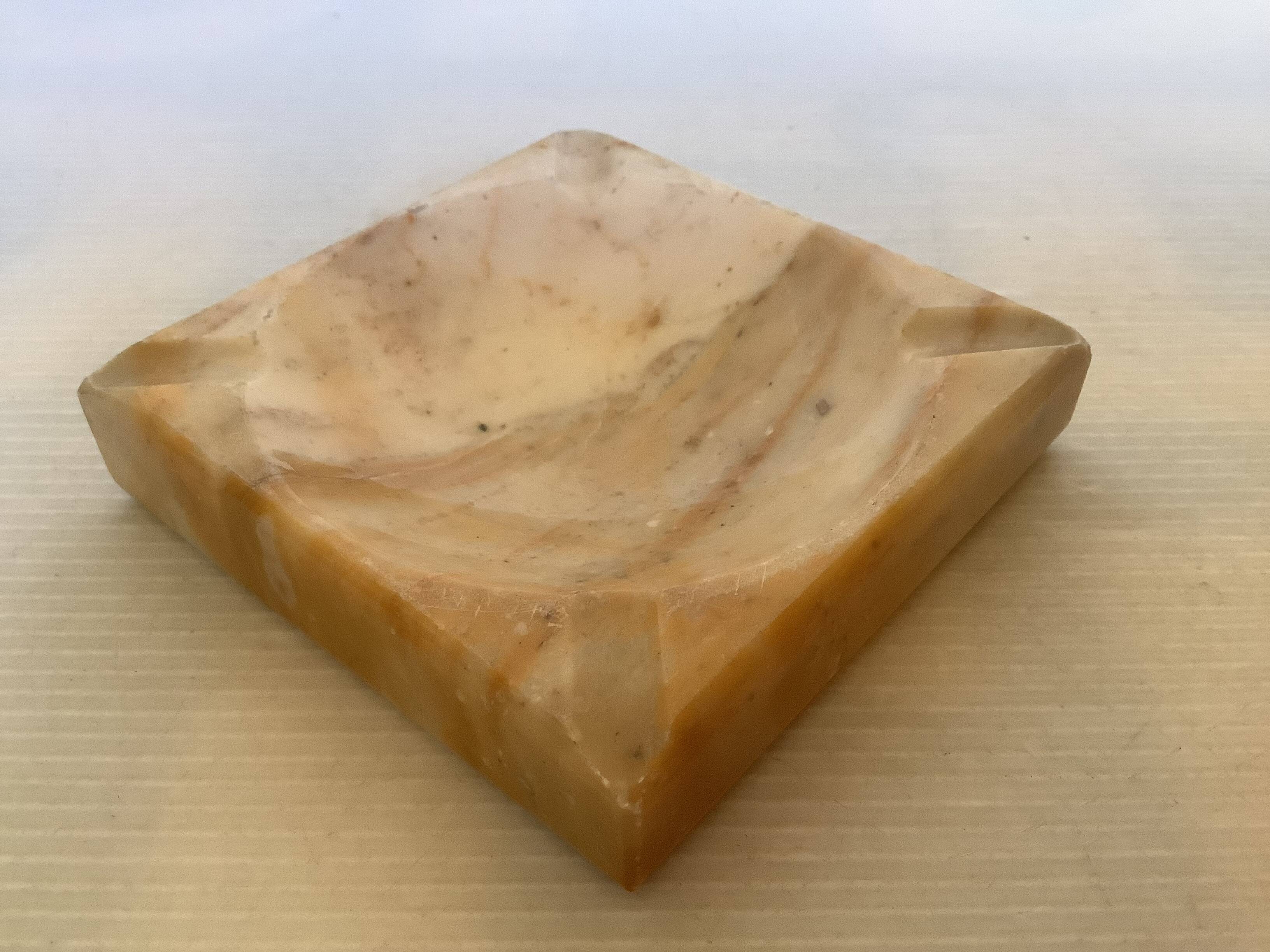 Ashtray bowl alabaster